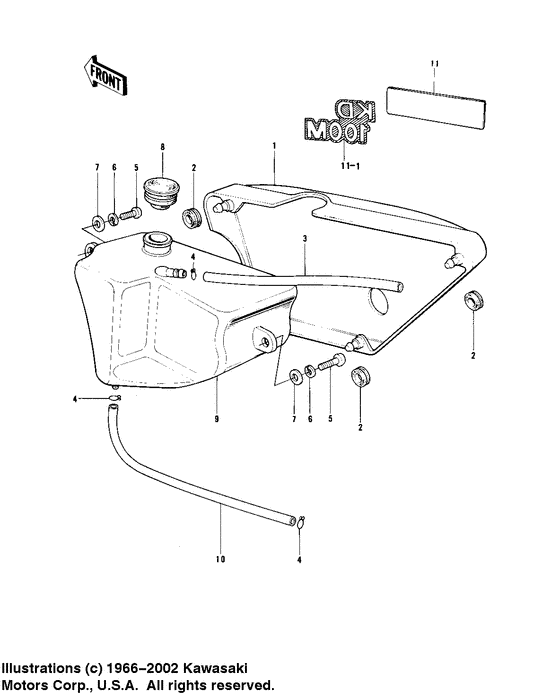 Side cover/oil tank