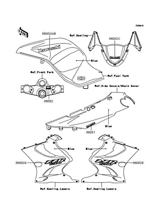 ZX1200 Наклейки