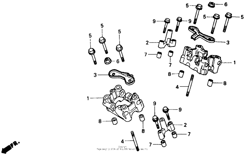 Camshaft holder