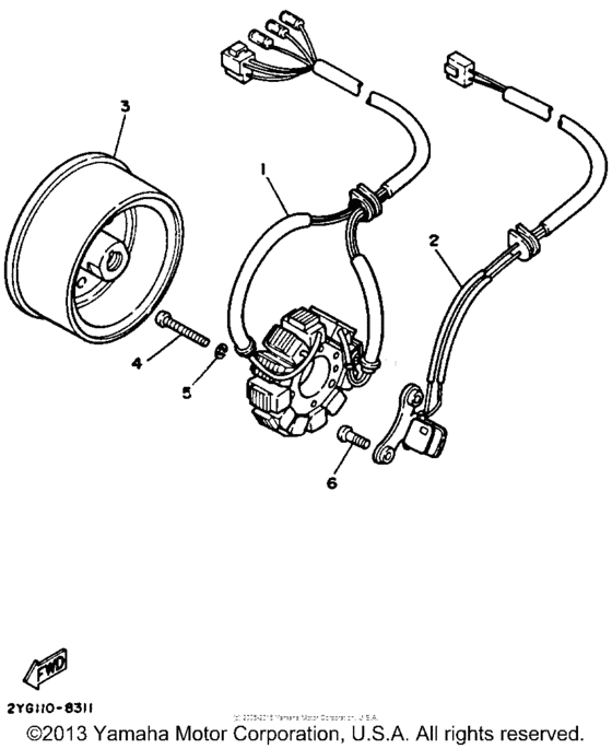 TW200AC Генератор