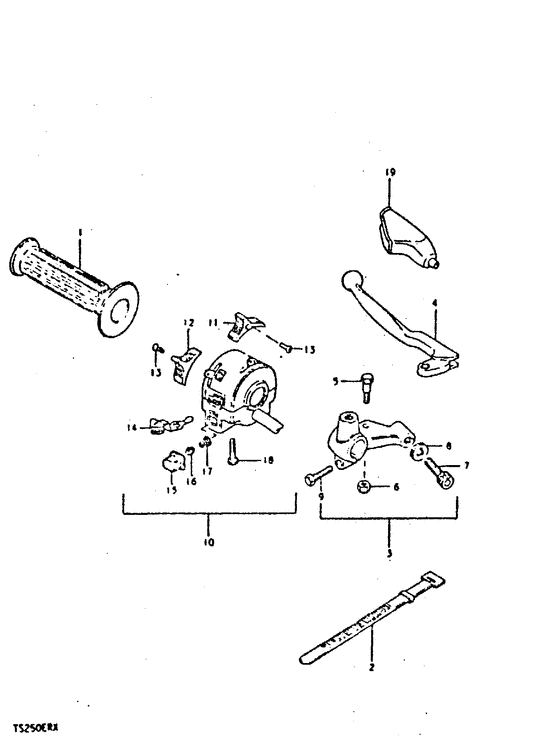 Left handle switch