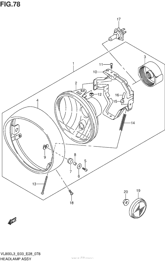 Headlamp Assy