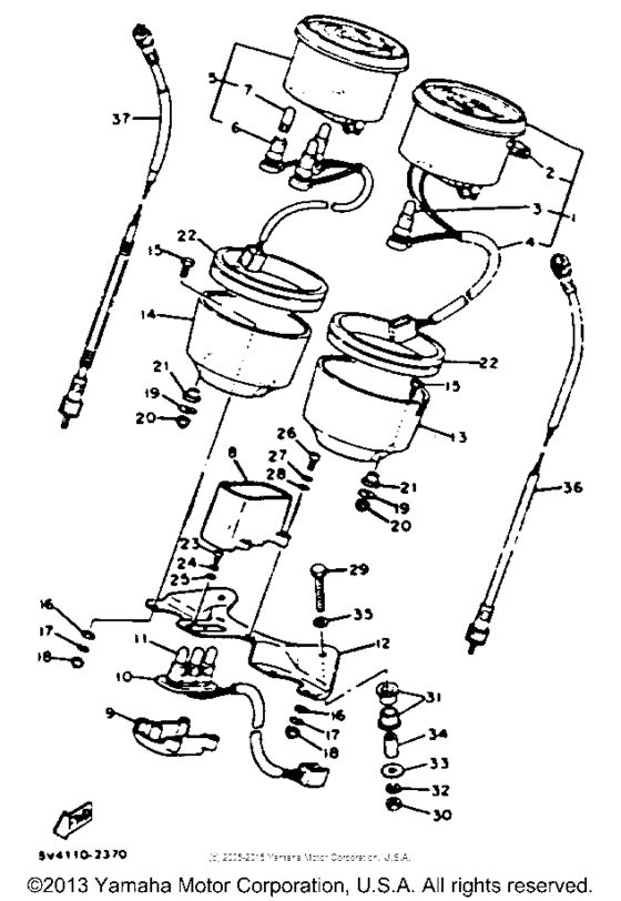 Speedometer-tachometer