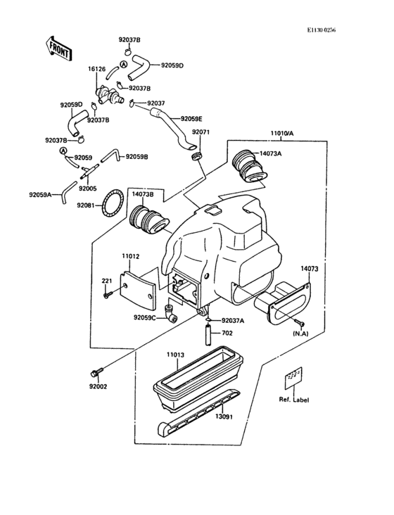 ZG1000 Воздушный фильтр