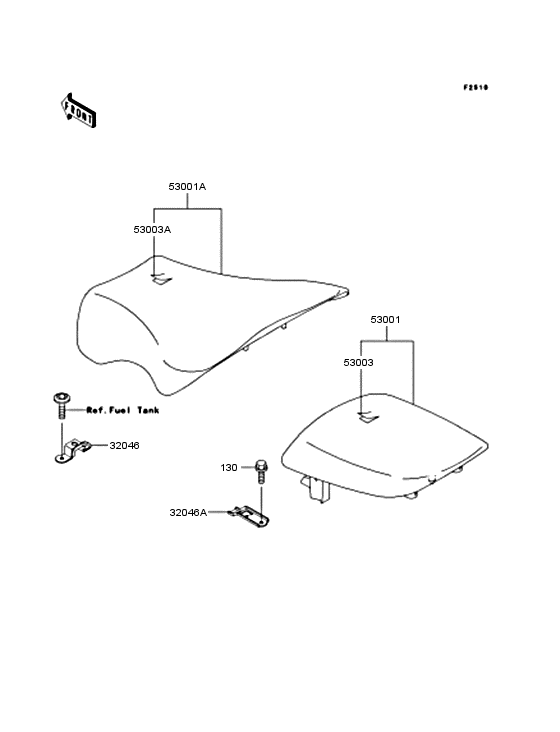 ZX900 Сиденье