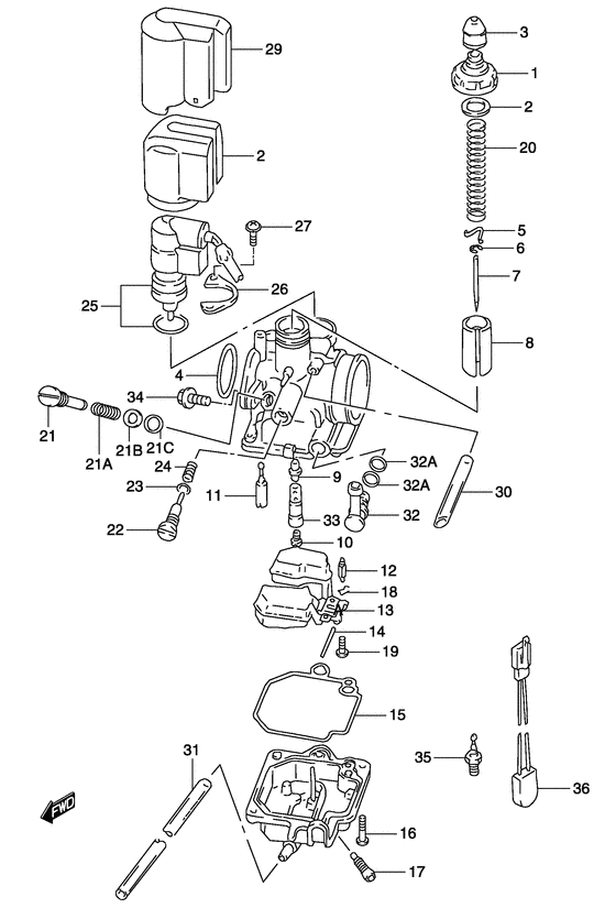 Carburetor assy
