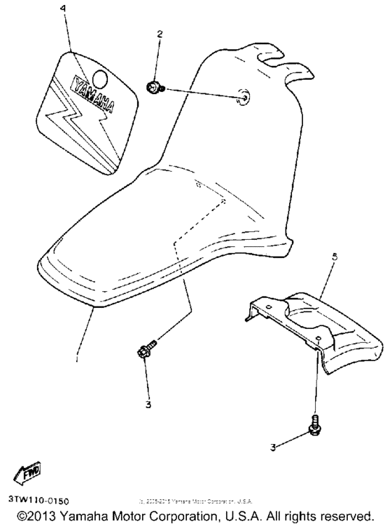 BW80A Переднее крыло
