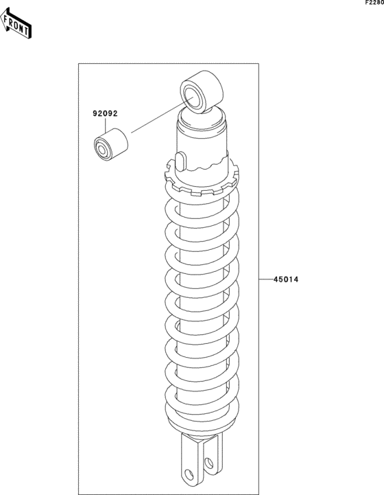 KL650 Амортизатор