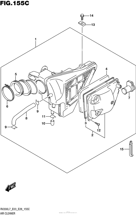 Air Cleaner (Rv200L7 E33)