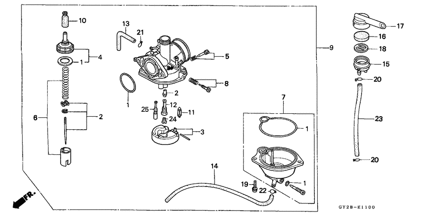 Carburetor assy