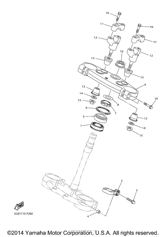 WR250FF Управление