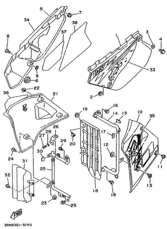 Side cover / oil tank