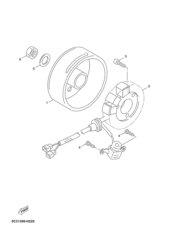 YN50F Генератор