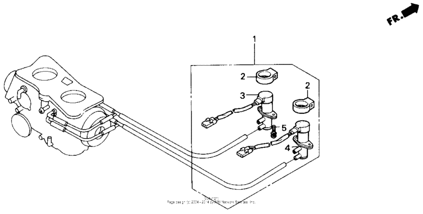 Solenoid valve set 90