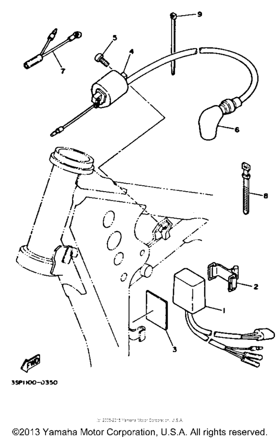 YZ250B1 Электрика
