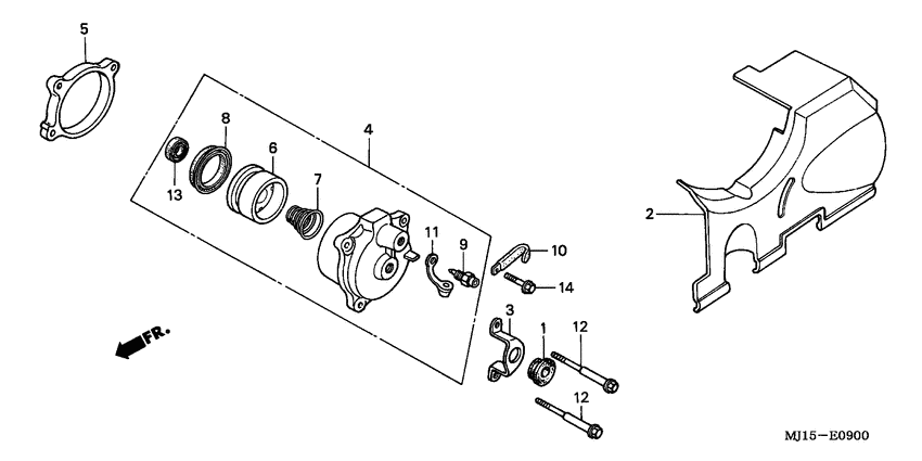 Clutch slave cylinder