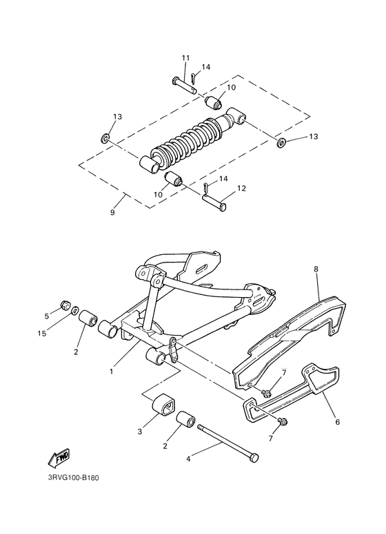 Rear arm & suspension