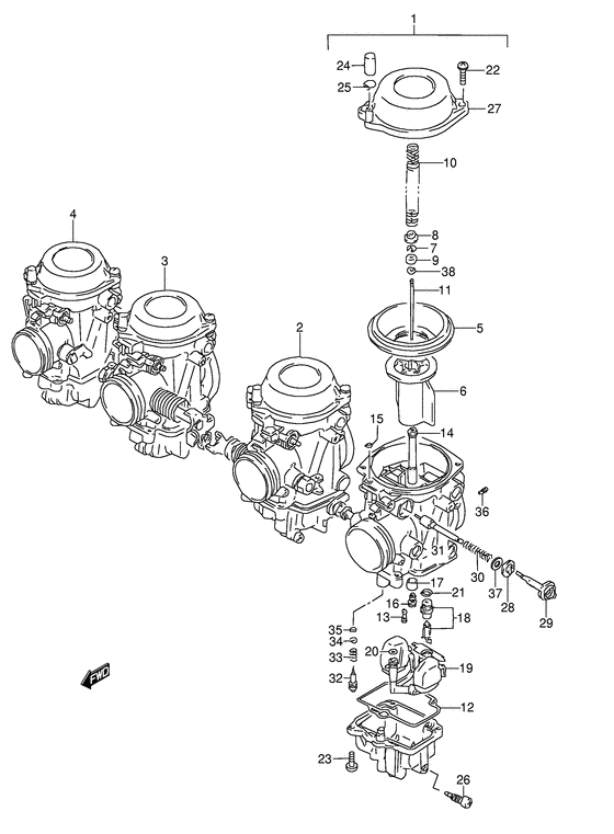 Carburetor assy