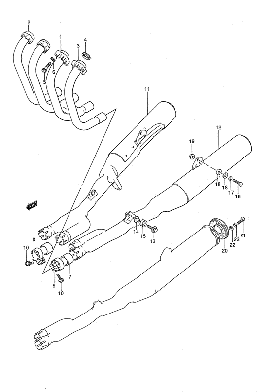 Muffler comp