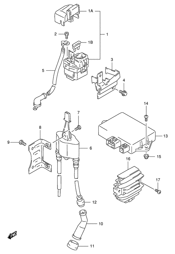 DR650 Equipo electrico