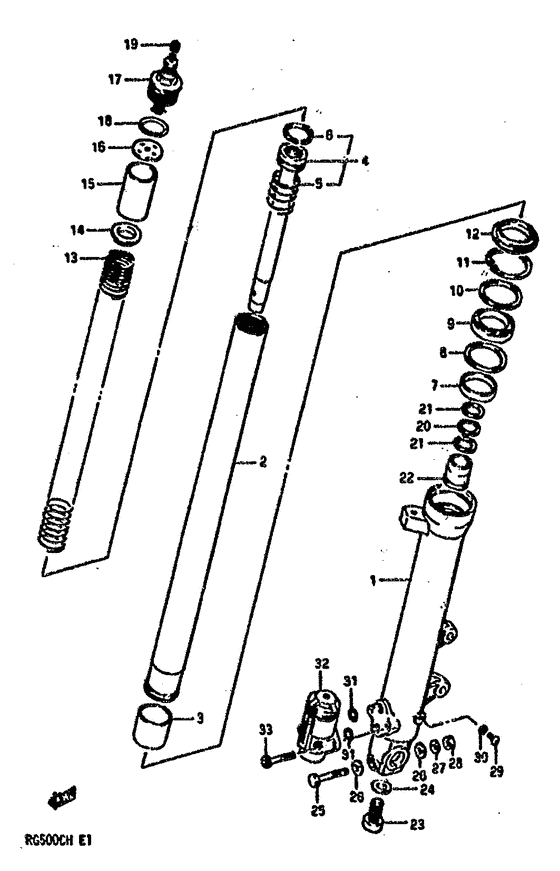 Front left damper
