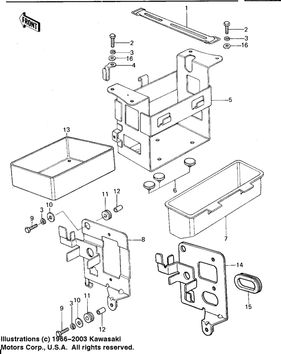 Battery case/tool case