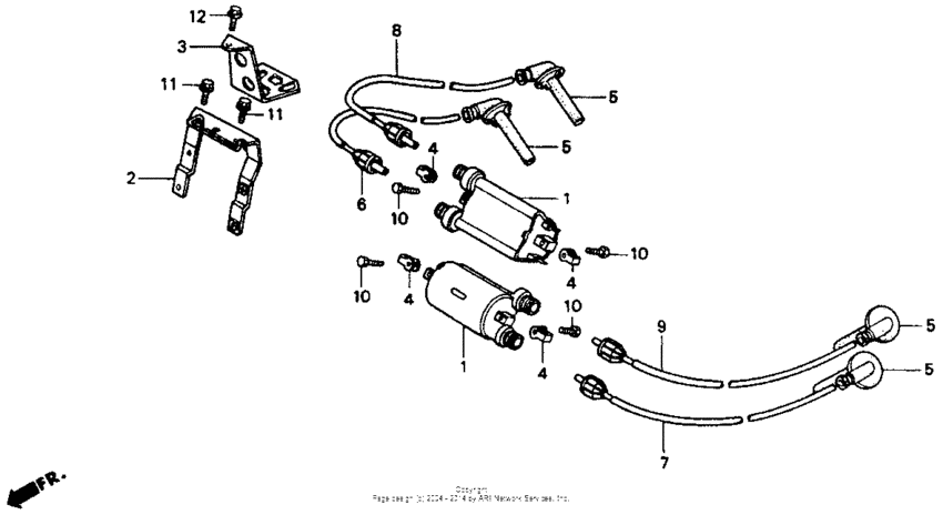 ST1100 Катушка зажигания