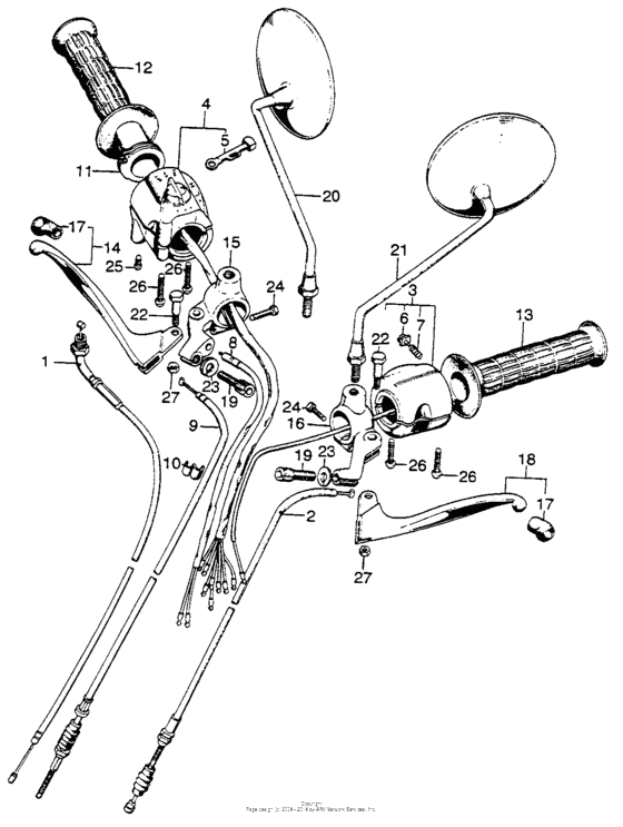 Lighting switch + cable i