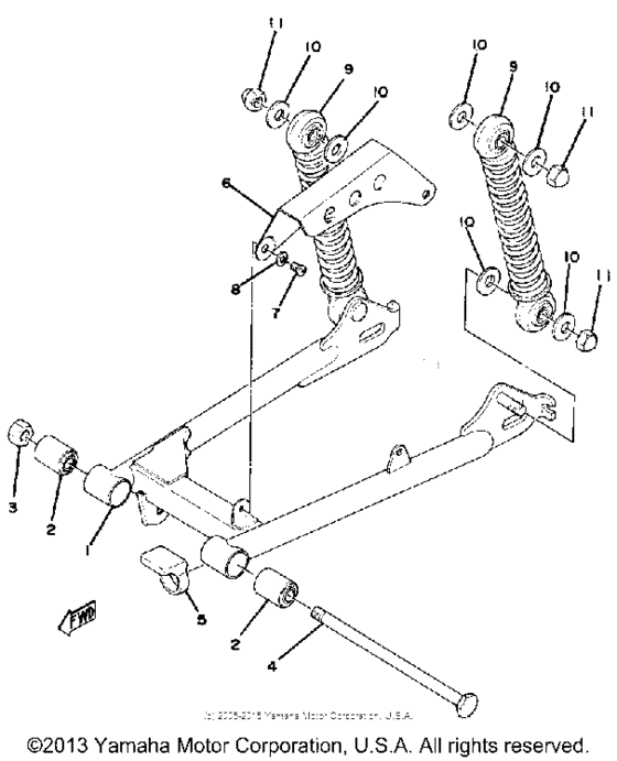 Rear arm - suspension