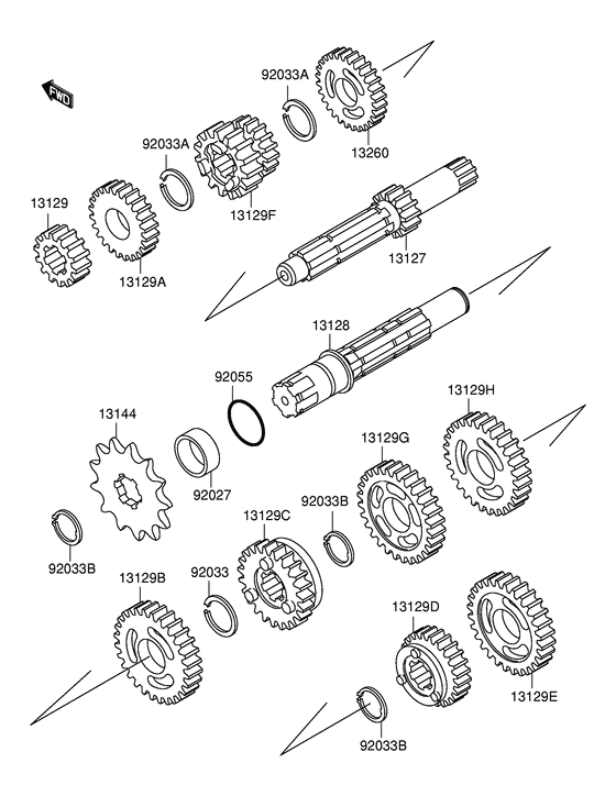 RM60 Трансмиссия