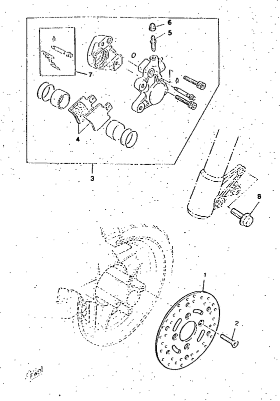 CW50RSP Передний тормоз