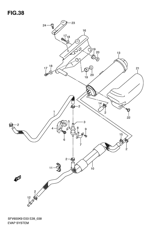 Evap system