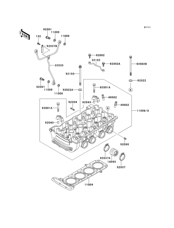 ZG1000 Головка цилиндров