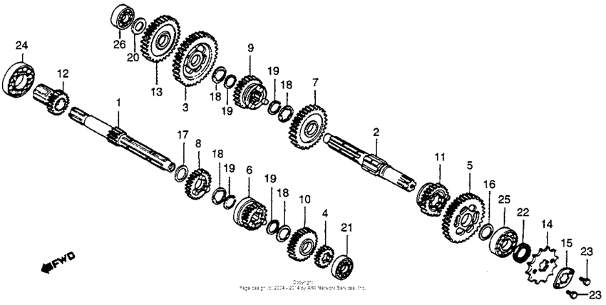 XR80 Трансмиссия