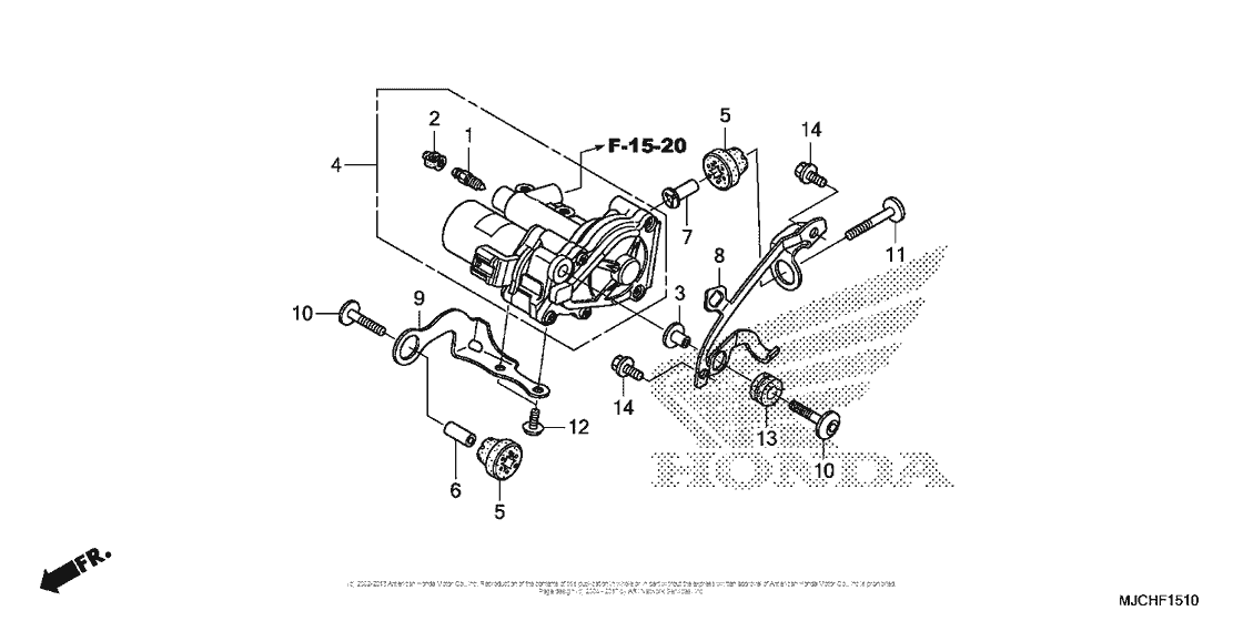 Rear Power Unit (Cbr600Ra)