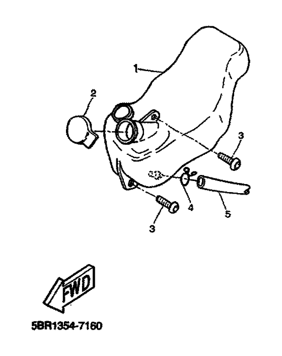 YQ50 Бак масляный