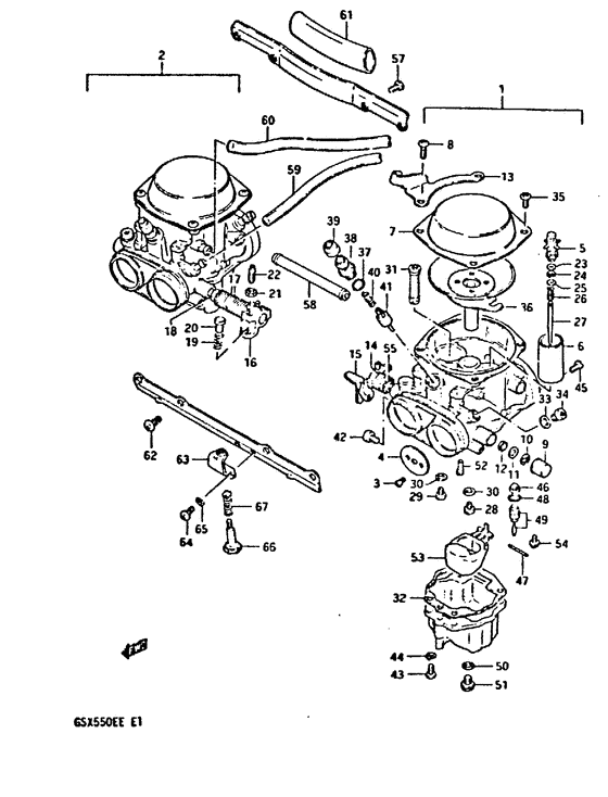 Carburetor assy