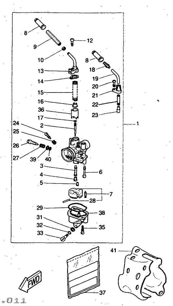 CW50RS Карбюратор