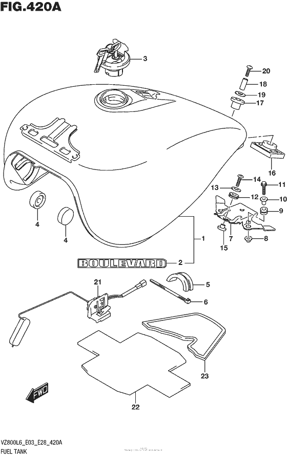 Fuel Tank (Vz800L6 E03)