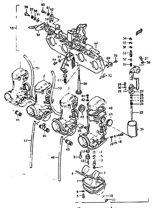 Carburetor assy