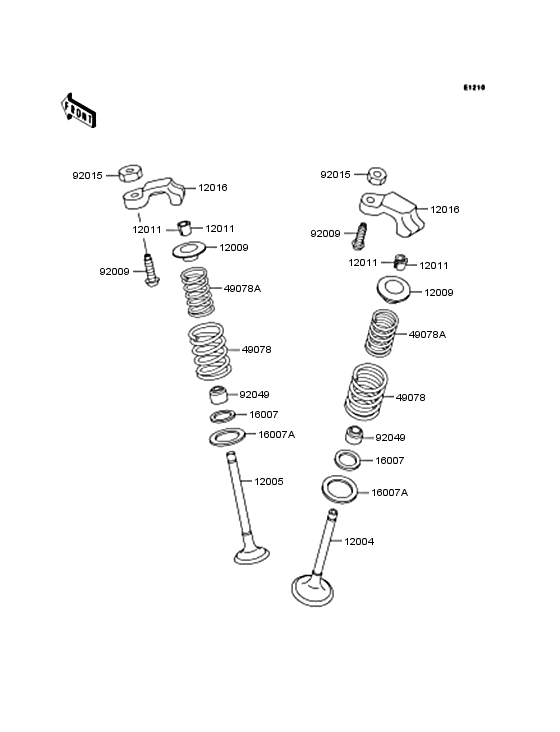 Rocker arms/valves