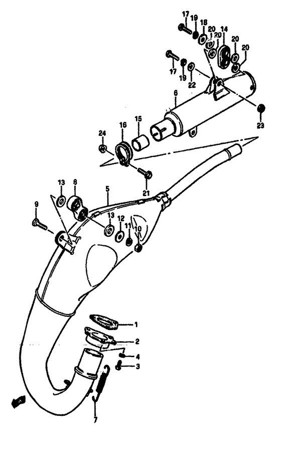 Muffler comp
