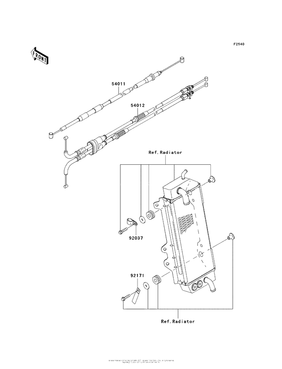  Тросы управления