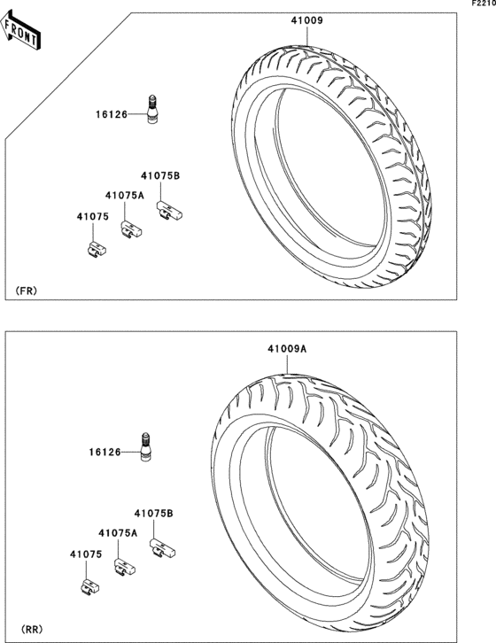 ER650 Покрышки