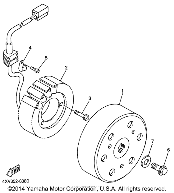YZF-R1 Генератор