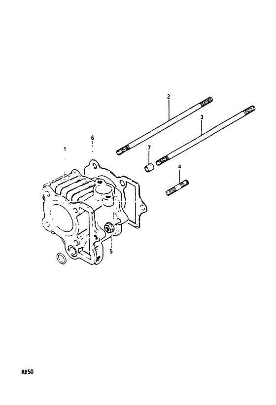 RB50 Cylinder barrel
