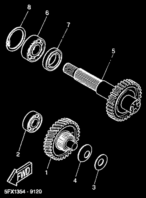 CW50RS Трансмиссия