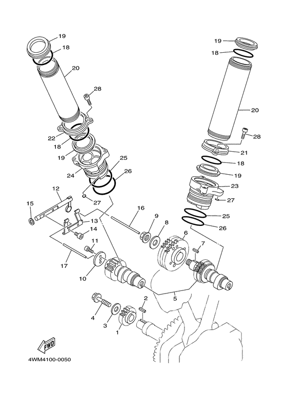 Camshaft. chain