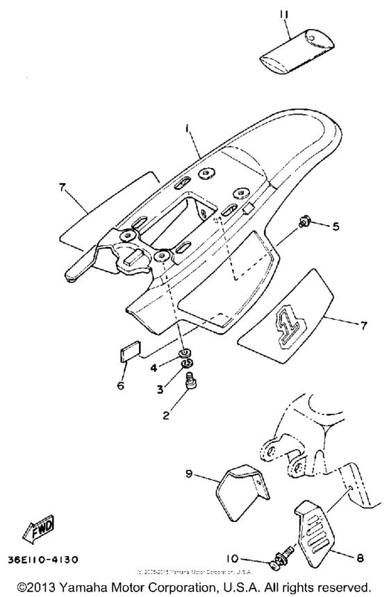 PW50K Side cover-tool