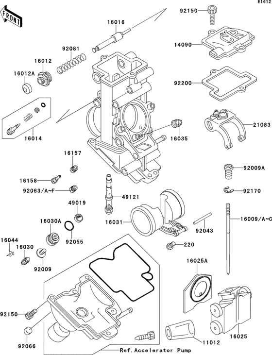 Carburetor parts(1/2)